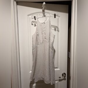 BCBGeneration white summer slip spaghetti strap dress small